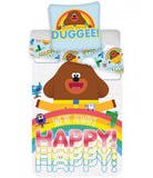 Hey Duggee Happy Single Quilt Cover Set