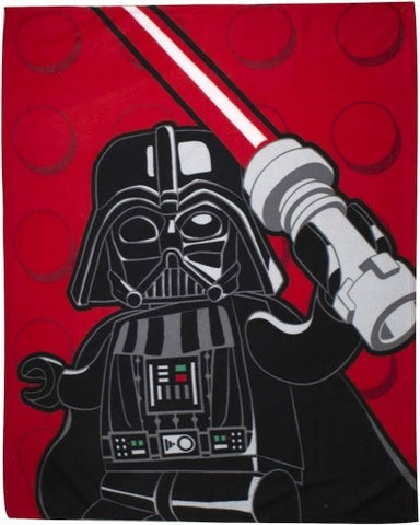 Star Wars Lego Darth Vader Throw Size Fleece Blanket