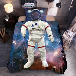 Astronaut Space Quilt Cover Set