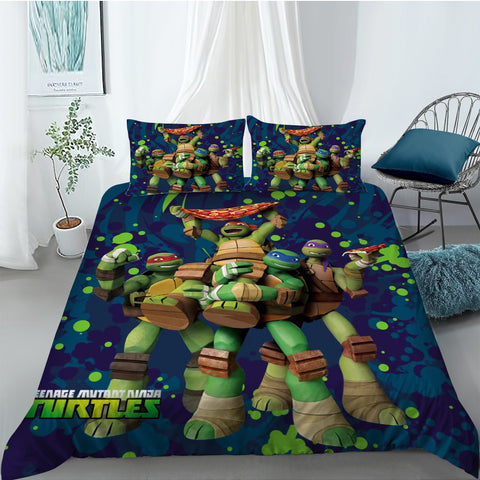 PRE ORDER TMNT Ninja Turtles Quilt Cover Set
