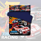 Hot Wheels Race Cars Quilt Cover Set