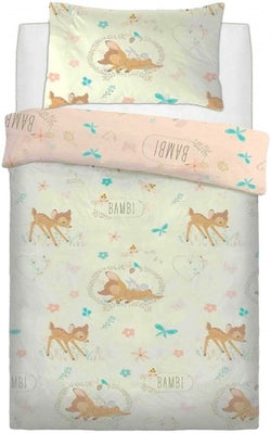 Bambi Baby "Reversible" Single Quilt Cover Set