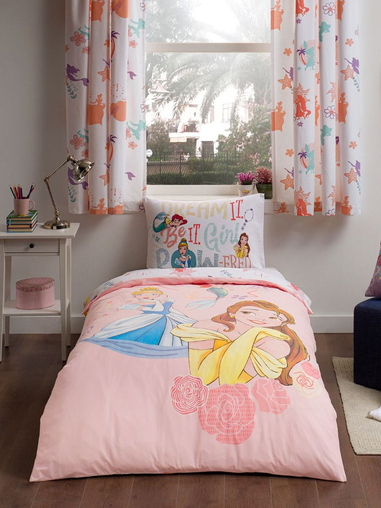 Disney Princess Cotton Single Quilt Cover Set – Kids Korna