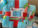 Cocomelon Throw Size Fleece Blanket (SUPER SOFT)