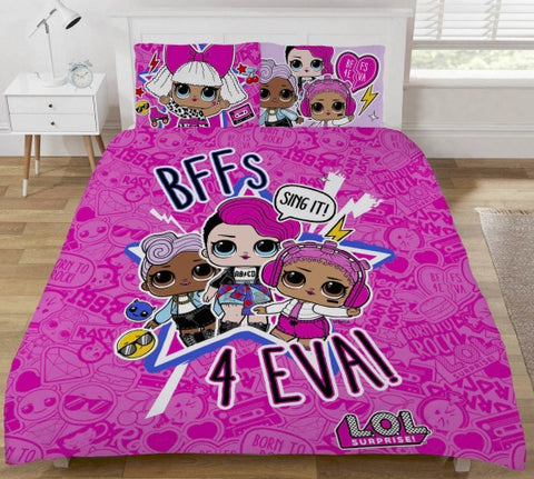 Lol Surprise Doll Double to Queen Quilt Cover Set